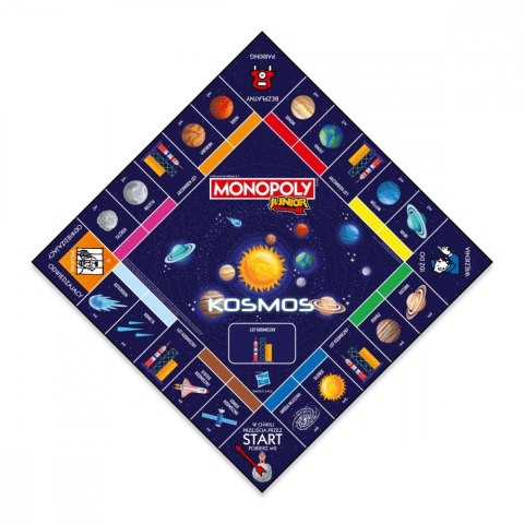 Gra Monopoly Junior Kosmos Winning Moves