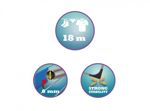 Suszarka uniwersalna FLOVI LT8103 powierzchnia 18 metrów Lamart