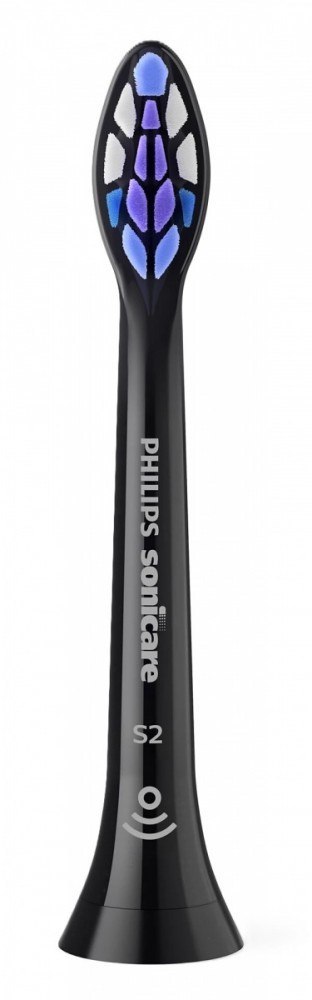 Zestaw 2 końcówek Sensitive Standard HX6052/88 czarny Philips
