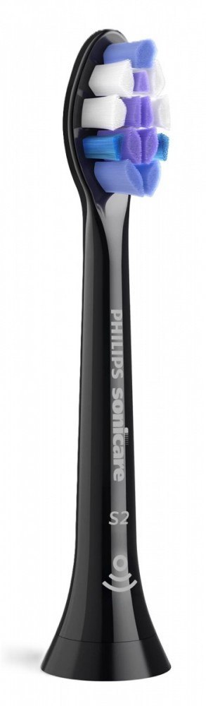 Zestaw 2 końcówek Sensitive Standard HX6052/88 czarny Philips