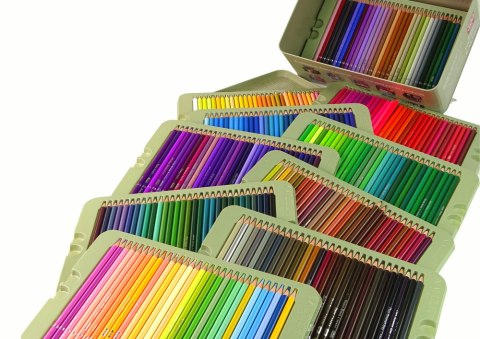 Zestaw Małego Artysty 300szt. Kredek W Organizerze LEAN