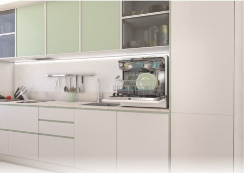 Zmywarka kompaktowa CP 8F9FFW Candy