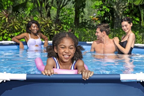 Basen ogrodowy stelażowy 366 x 76 cm zestaw Bestway 56681 Bestway