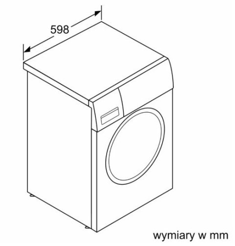 Pralka wolnostojąca WGE02201PL Bosch