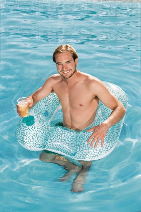 Dmuchana Poduszka Koło Do Pływania Niebieskie 102 x 94 cm Bestway 43097 Bestway