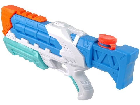 Pistolet Na Wodę 820 ml Niebiesko- Biały Zielono- Granatowy LEAN Toys
