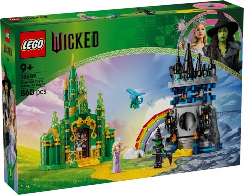 Klocki Wicked 75689 Emerald City i Kiamo Ko Castle LEGO