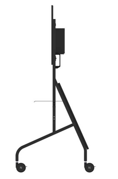 Stojak wózek LFD/LCD/TV FL50-575BL1 65-100cali 100x100-1000x600 125kg Neomounts