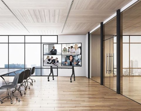 Stojak wózek LFD/LCD/TV FL50-575BL1 65-100cali 100x100-1000x600 125kg Neomounts