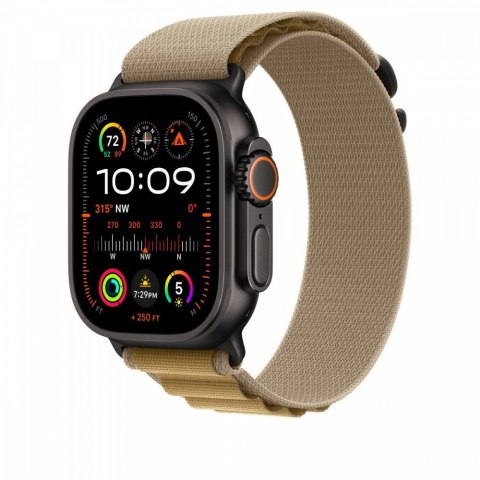 Opaska Alpine w kolorze beżu do koperty 49 mm - rozmiar M - elementy z tytanu w kolorze czarnym Apple