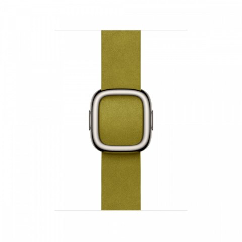 Pasek w kolorze zieleni Chartreuse z klamrą nowoczesną do koperty 42 mm - rozmiar S Apple