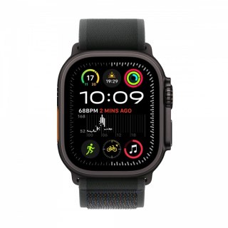 Watch Ultra 2 GPS + Cellular, koperta 49 mm z tytanu w kolorze czarnym z opaską Trial S/M w kolorze czarnym Apple