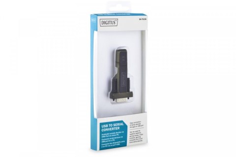 Konwerter/Adapter USB 2.0 do RS232 (DB9) z kablem USB A M/Ż 80cm Digitus