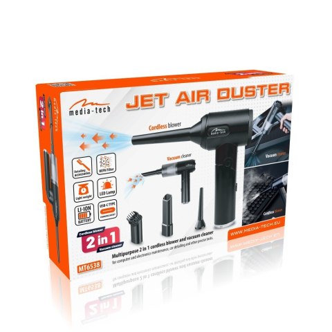 Mini dmuchawa 2 W 1 JET AIR DUSTER MT6538 Media-Tech