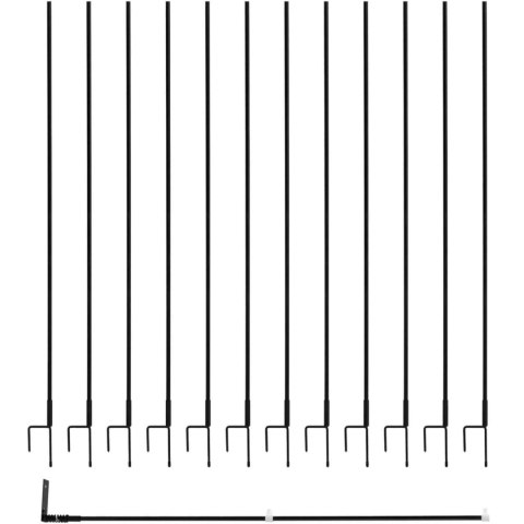 Siatka zagroda ogrodzenie ochronne hodowlane dla kur drobiu 1.25 x 25 m WIESENFIELD