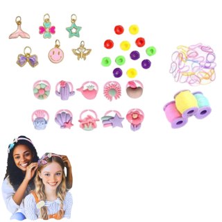 Zestaw Kreatywny DIY Do Robienia Opasek Jednorożce Ozdoby Błyszczące LEAN Toys