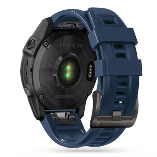 Pasek na Garmin Fenix 3 / 5X / 3HR / 5X Plus / 6X / 6X Pro / 7X IconBand - granatowy Tech-Protect