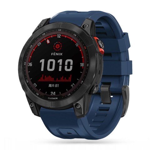 Pasek na Garmin Fenix 3 / 5X / 3HR / 5X Plus / 6X / 6X Pro / 7X IconBand - granatowy Tech-Protect