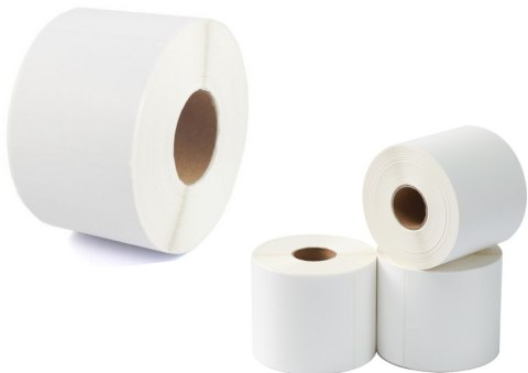 Etykiety Naklejki Termiczne Białe 500szt. 100x150mm LEAN