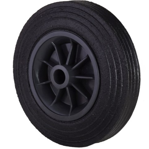 Koło kółko do kubła kontenera na odpady gumowe przelotowe śr. 200mm PRO-LINE