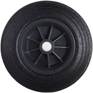 Koło kółko do kubła kontenera na odpady gumowe przelotowe śr. 200mm PRO-LINE