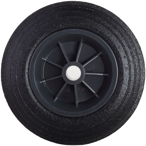 Koło kółko do kubła kontenera na odpady gumowe przelotowe śr. 200mm PRO-LINE