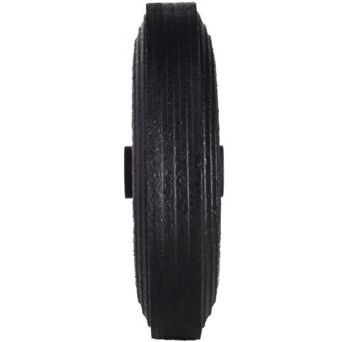 Koło kółko do kubła kontenera na odpady gumowe przelotowe śr. 200mm PRO-LINE