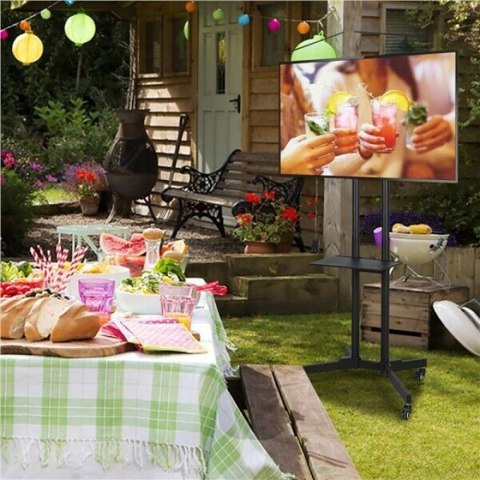 Stojak mobilny do TV 37-70cali, 50kg, 2 półki Techly