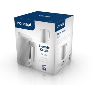 Czajnik plastikowy 1,7L RK2390 biały Concept