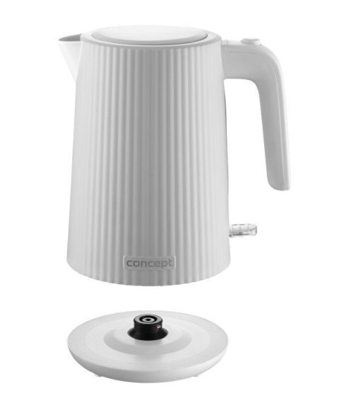 Czajnik plastikowy 1,7L RK2390 biały Concept