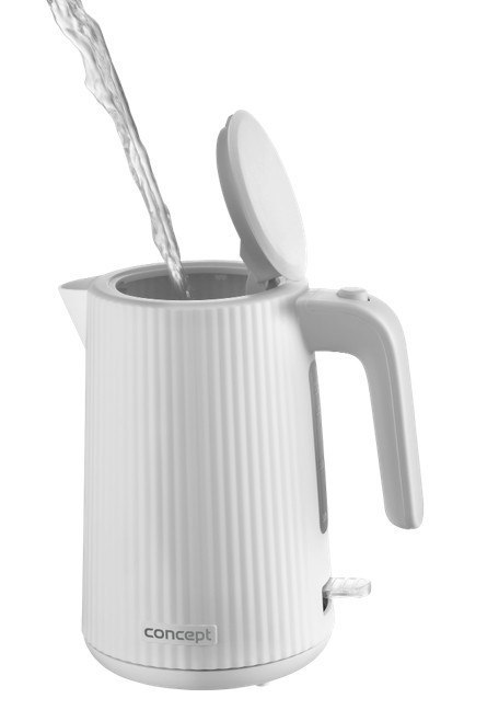 Czajnik plastikowy 1,7L RK2390 biały Concept