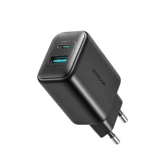 Ładowarka sieciowa USB-C i USB-A 25W SFC PPS PD - czarna JOYROOM