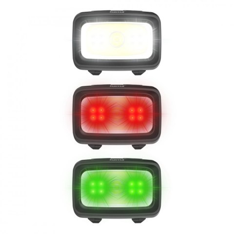 Latarka czołowa led hl240 240lm 7 trybow świecenia Hama
