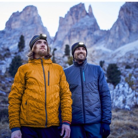 Latarka czołowa led hl240 240lm 7 trybow świecenia Hama