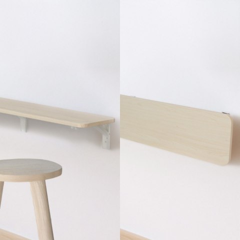 Składana półka 100x20cm MC-129 WD Maclean