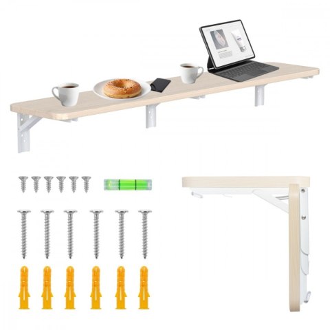 Składana półka 100x20cm MC-129 WD Maclean