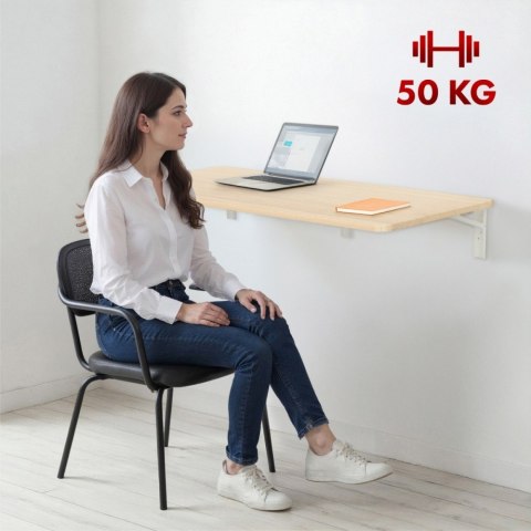 Składana półka 100x40cm MC-128 WD Maclean