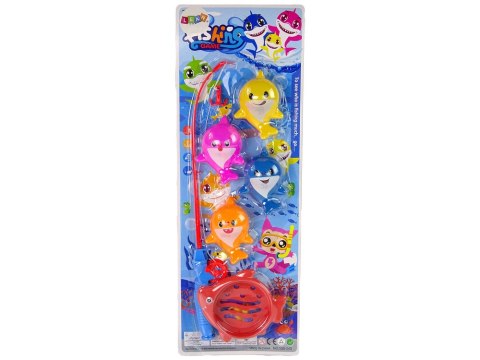 Gra Zręcznościowa Łowienie Rybek Wędka Rybki LEAN Toys