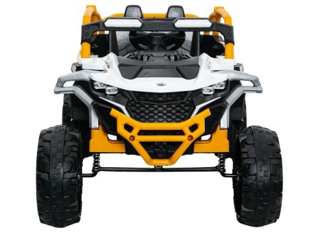Pojazd na akumulator M3 Żółto-Biały 4x4 LEAN CARS