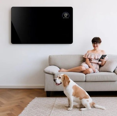 Grzejnik elektryczny na podczerwień czarny MUG-23 MPM