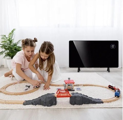 Grzejnik elektryczny na podczerwień czarny MUG-23 MPM