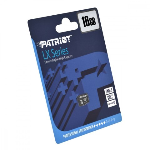 Karta pamięci MicroSDHC 16GB LX Series Patriot