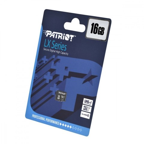 Karta pamięci MicroSDHC 16GB LX Series Patriot