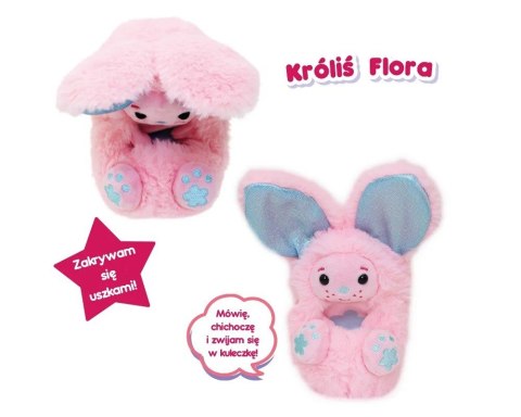 Maskotka intearaktywna Kulisie Króliczek Flora Epee
