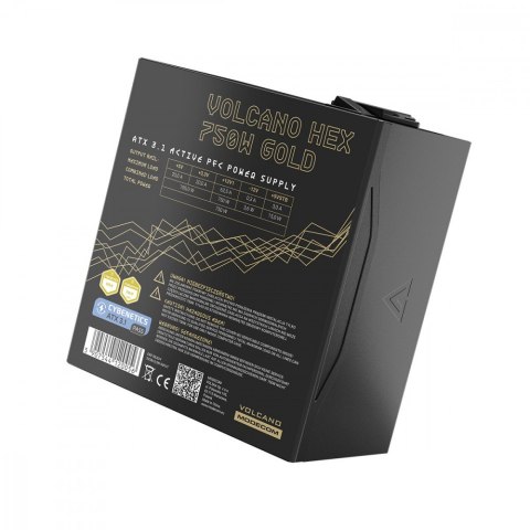 Zasilacz komputerowy Volcano HEX 750W Gold ATX 3.1 MODECOM
