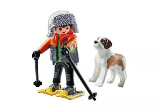 My Life 71741 Narciarz z bernardynem Playmobil