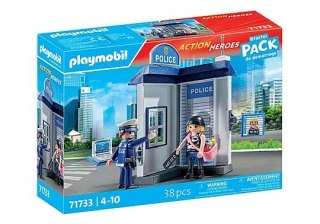 Zestaw Action Heroes 71733 Policyjny pokój przesłuchań Playmobil