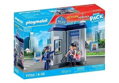 Zestaw Action Heroes 71733 Policyjny pokój przesłuchań Playmobil