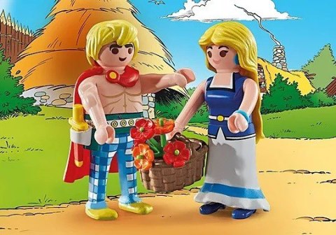 Zestaw Asterix 71544 Tragikomiks i Falbala Playmobil