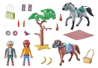 Zestaw figurek Horses 71470 Wycieczka konna na plażę z Amelią i Benem Playmobil